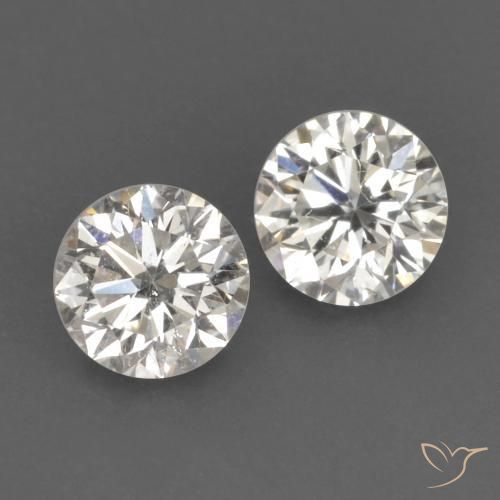 0.18 ct natürliche I Diamant-Edelsteine, Runden, VVS-VS