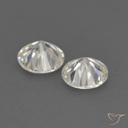 0.14 ct natürliche H Diamant-Edelsteine, Runden, VVS-VS