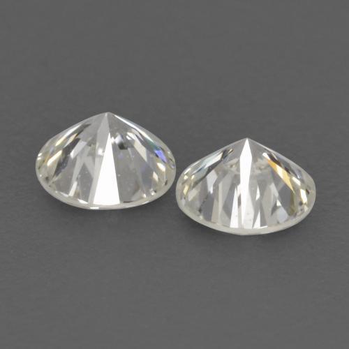 0,20 ct natürliche weißer Diamant-Edelsteine, Rundschliff, VVS-VS