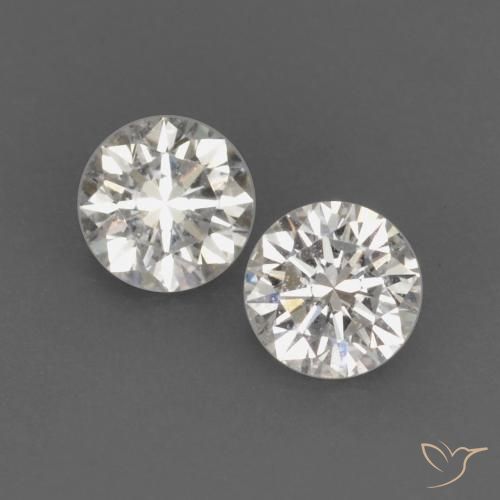 0.14 ct natürliche I Diamant-Edelsteine, Runden, VVS-VS