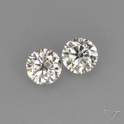 0.18 ct natürliche J Diamant-Edelsteine, Runden, VVS-VS