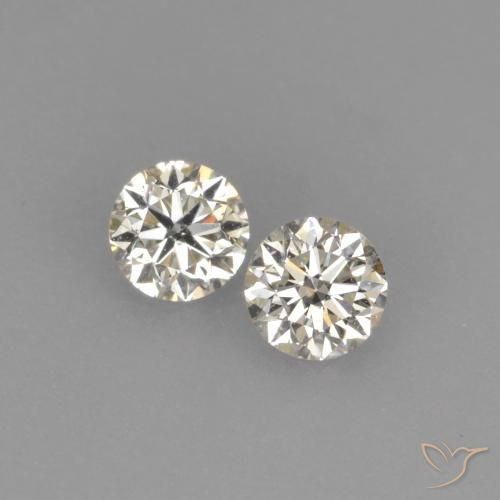 0.18ctw Natürlicher K Diamant, Runden, VVS-VS