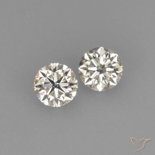0.18 ct natürliche K Diamant-Edelsteine, Runden, VVS-VS
