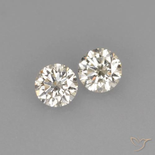 0.16 ct natürliche J Diamant-Edelsteine, Runden, VVS-VS