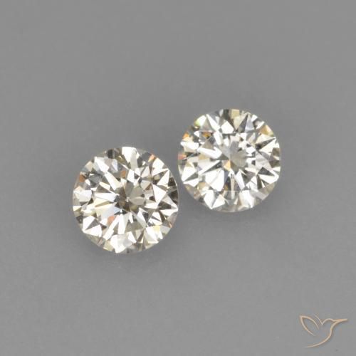 0.20 ct natürliche J Diamant-Edelsteine, Runden, VVS-VS