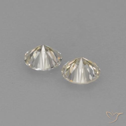 0.20 ct natürliche L Diamant-Edelsteine, Runden, VVS-VS
