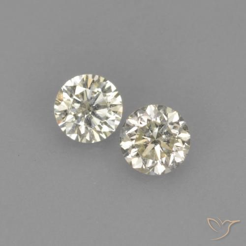0.19ctw Natürlicher L Diamant, Runden, VVS-VS