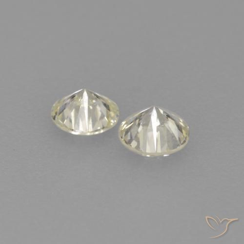 0.19 ct natürliche L Diamant-Edelsteine, Runden, VVS-VS