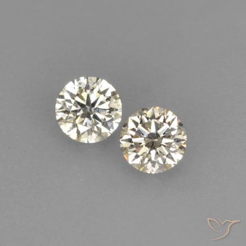 0,15 ct natürliche weißer Diamant-Edelsteine, Rundschliff, VVS-VS