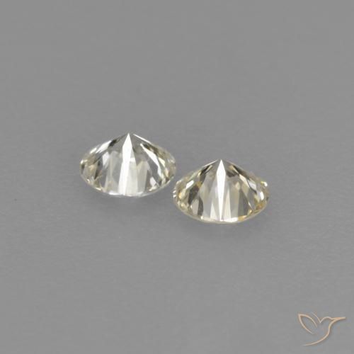 0,15 ct natürliche weißer Diamant-Edelsteine, Rundschliff, VVS-VS