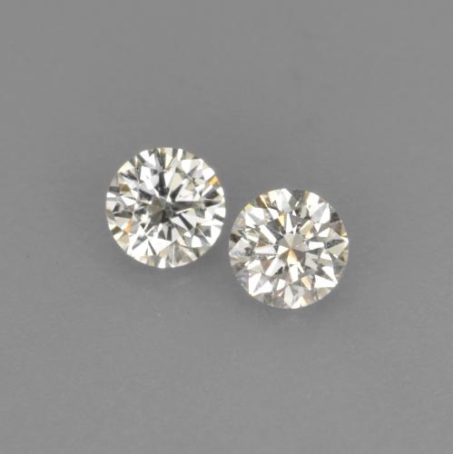 0.15 ct natürliche Warmweiß Diamant-Edelsteine, Rund Schliff, VVS-VS