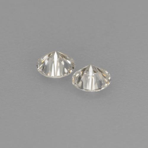 0.15 ct natürliche Warmweiß Diamant-Edelsteine, Rund Schliff, VVS-VS