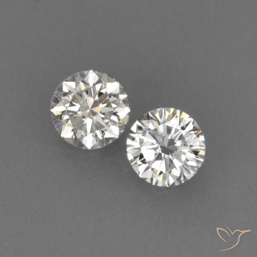 0.14 ct natürliche J Diamant-Edelsteine, Runden, VVS-VS