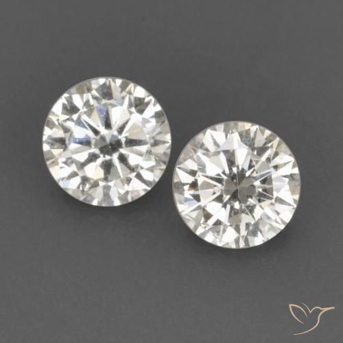 0.14ctw Natürlicher H Diamant, Runden, VVS-VS