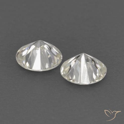 0.14 ct natürliche H Diamant-Edelsteine, Runden, VVS-VS