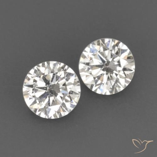 0.15 ct natürliche I Diamant-Edelsteine, Runden, VVS-VS