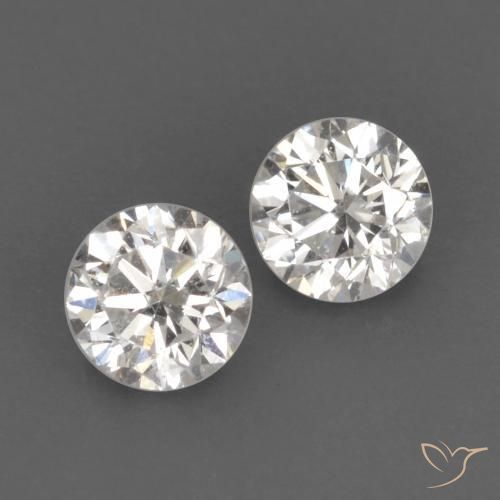 0.17 ct natürliche H Diamant-Edelsteine, Runden, VVS-VS