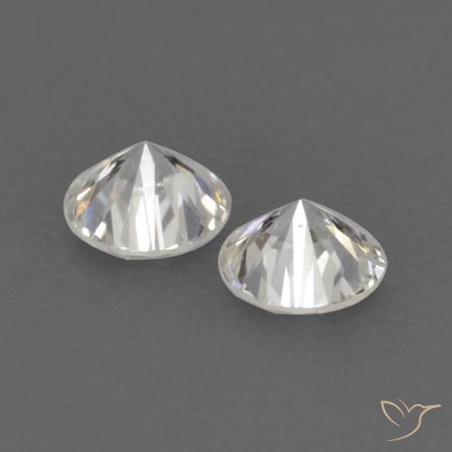 0.17 ct natürliche H Diamant-Edelsteine, Runden, VVS-VS