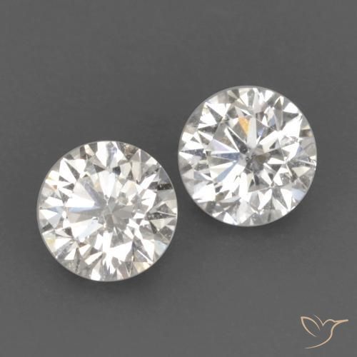 0.19 ct natürliche H Diamant-Edelsteine, Runden, VVS-VS