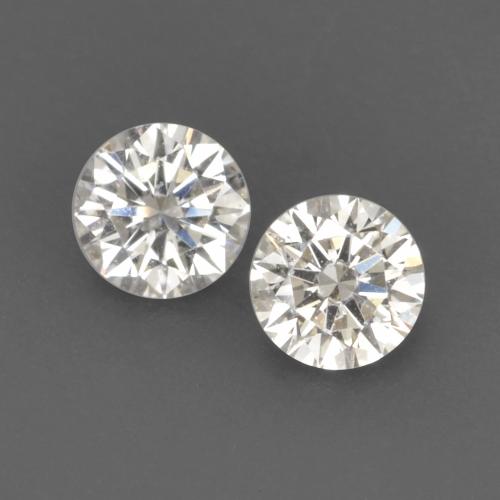 0.13 ct natürliche Warmweiß Diamant-Edelsteine, Rund Schliff, VVS-VS