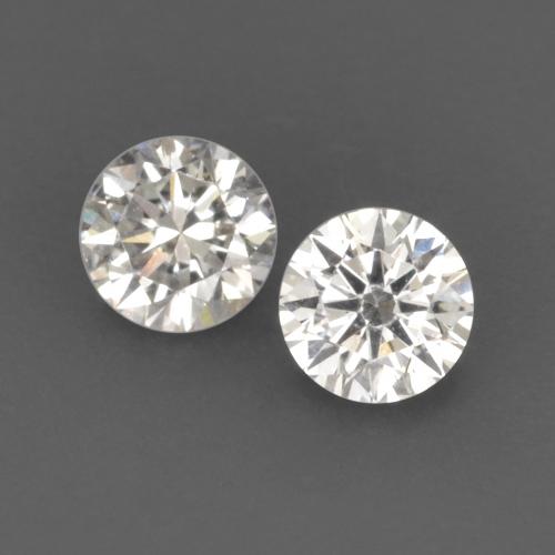 0.13 ct natürliche Warmweiß Diamant-Edelsteine, Rund Schliff, VVS-VS
