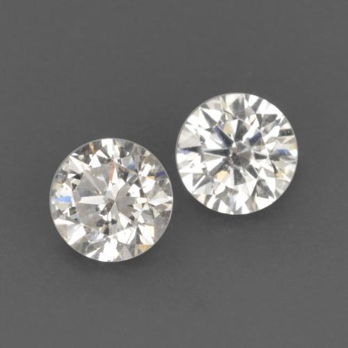 0.13 ct natürliche Warmweiß Diamant-Edelsteine, Rund Schliff, VVS-VS