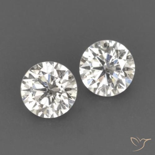 0.14 ct natürliche J Diamant-Edelsteine, Runden, VVS-VS