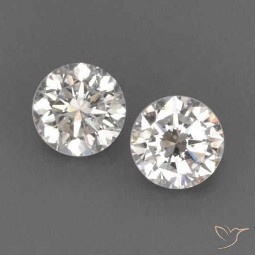 0.16 ct natürliche H Diamant-Edelsteine, Runden, VVS-VS