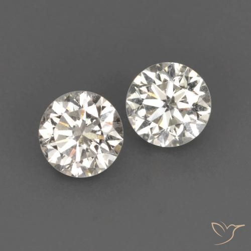 0.20 ct natürliche I Diamant-Edelsteine, Runden, VVS-VS