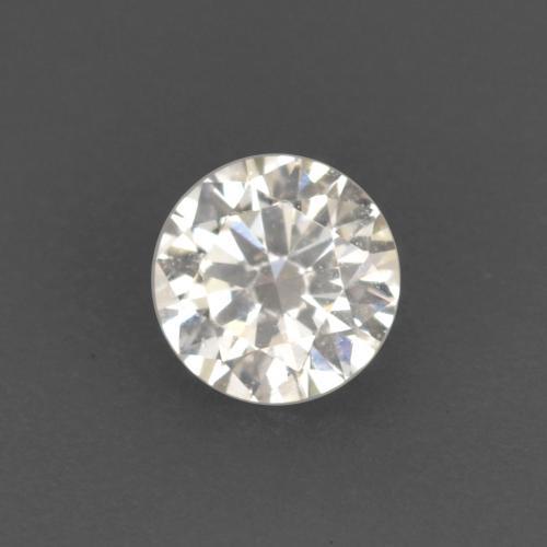 0,09 ctw natürlicher weißer Diamant, Rundschliff, VVS-VS