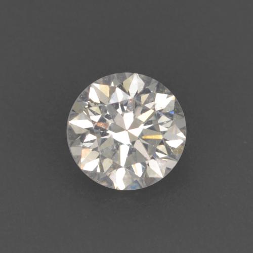 0,12 ctw natürlicher weißer Diamant, Rundschliff, VVS-VS