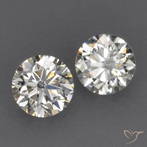 0.15 ct natürliche I Diamant-Edelsteine, Runden, VVS-VS