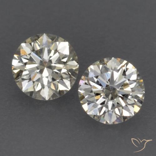 0.16ctw Natürlicher J Diamant, Runden, VVS-VS