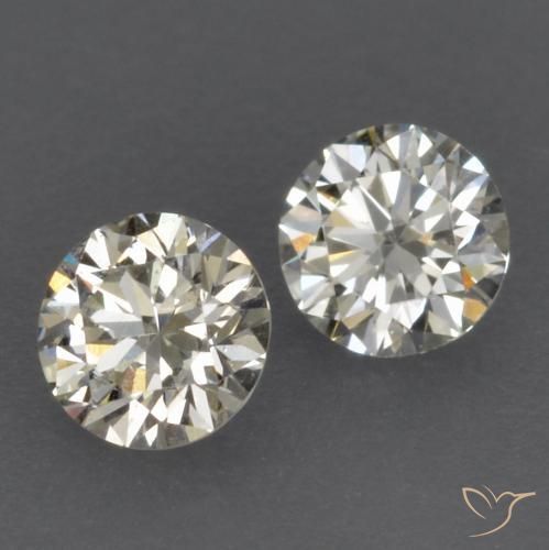 0.16 ct natürliche J Diamant-Edelsteine, Runden, VVS-VS
