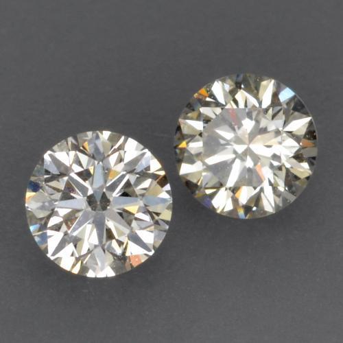 0,15 ct natürliche weißer Diamant-Edelsteine, Rundschliff, VVS-VS