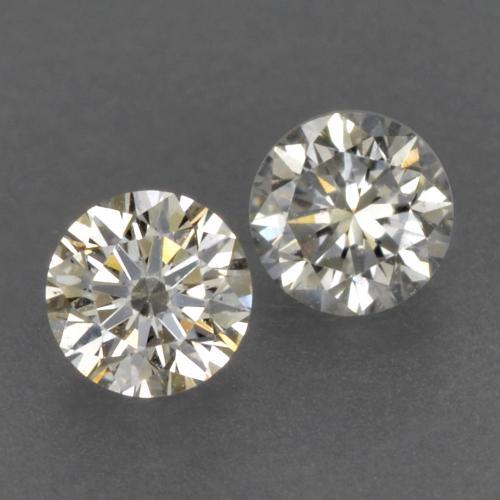0,15 ct natürliche weißer Diamant-Edelsteine, Rundschliff, VVS-VS