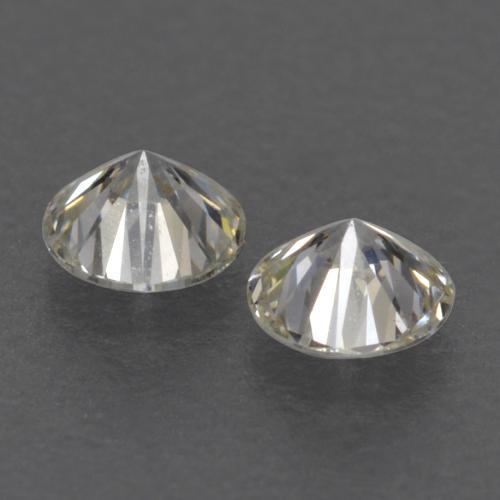 0,15 ct natürliche weißer Diamant-Edelsteine, Rundschliff, VVS-VS