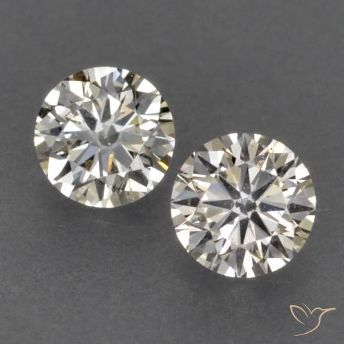 0.14ctw Natürlicher J Diamant, Runden, VVS-VS