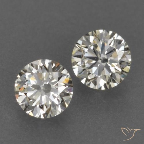 0.14 ct natürliche J Diamant-Edelsteine, Runden, VVS-VS