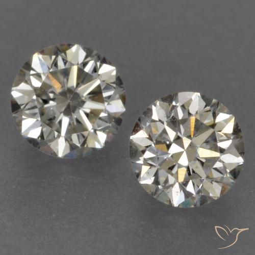 0.20ctw Natürlicher K Diamant, Runden, VVS-VS