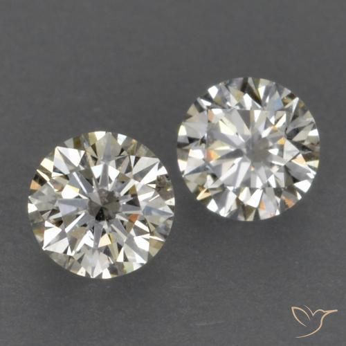 0.16 ct natürliche J Diamant-Edelsteine, Runden, VVS-VS