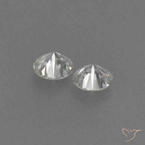 0.17 ct natürliche H Diamant-Edelsteine, Runden, VVS-VS