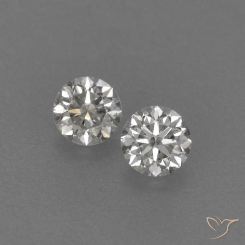 0.19ctw Natürlicher G Diamant, Runden, VVS-VS, Photo A