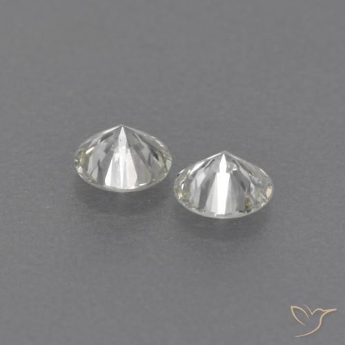 0.16 ct natürliche H Diamant-Edelsteine, Runden, VVS-VS