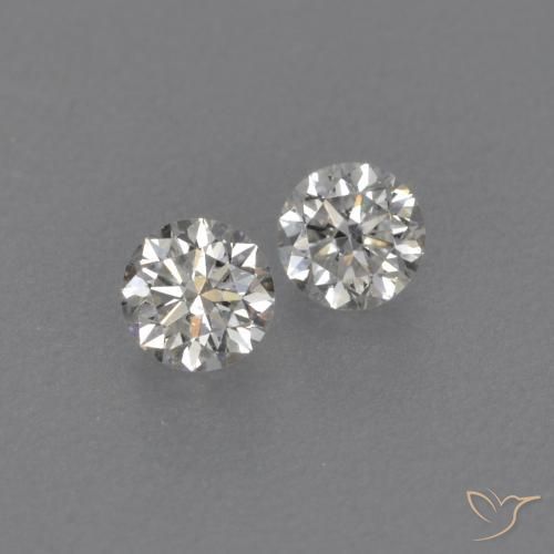 0.15 ct natürliche J Diamant-Edelsteine, Runden, VVS-VS