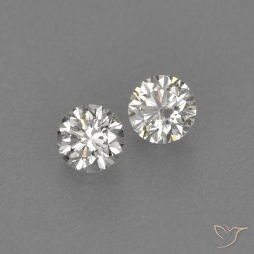 0.15 ct natürliche H Diamant-Edelsteine, Runden, VVS-VS
