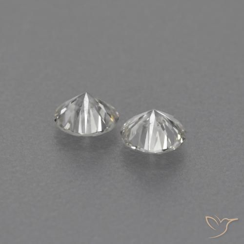 0.15 ct natürliche H Diamant-Edelsteine, Runden, VVS-VS