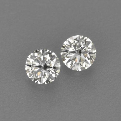 0.18 ct natürliche Warmweiß Diamant-Edelsteine, Rund Schliff, VVS-VS