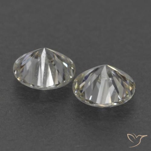 0.14 ct natürliche J Diamant-Edelsteine, Runden, VVS-VS