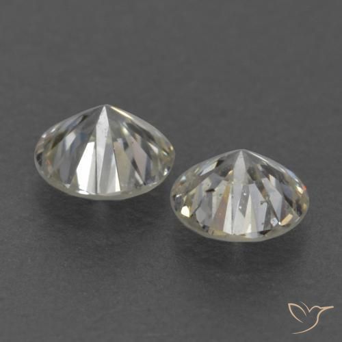 0.21 ct natürliche J Diamant-Edelsteine, Runden, VVS-VS